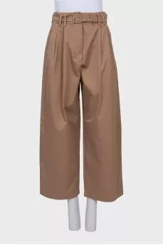 Beige pantsuit