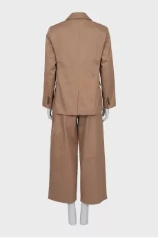 Beige pantsuit