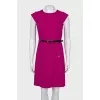 Pink jacket and dress set