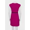 Pink jacket and dress set