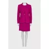 Pink jacket and dress set