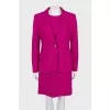 Pink jacket and dress set