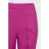 Loose-fitting linen trousers