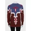 Cashmere printed jumper