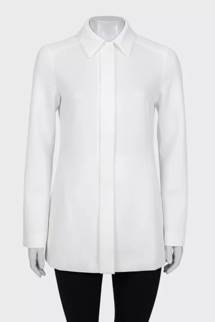 White fitted jacket