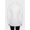 White fitted jacket