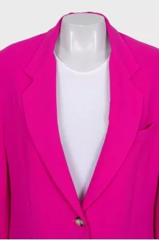 Pink suit with shorts with tag