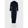 Dressing knitted knitted with pockets