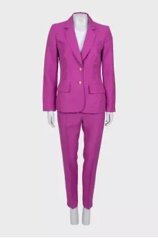 Pink pantsuit