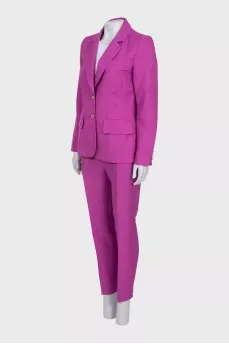 Pink pantsuit