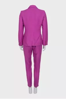 Pink pantsuit