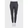 Tapered trousers with pockets