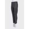 Tapered trousers with pockets
