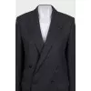 Gray suit with a long jacket
