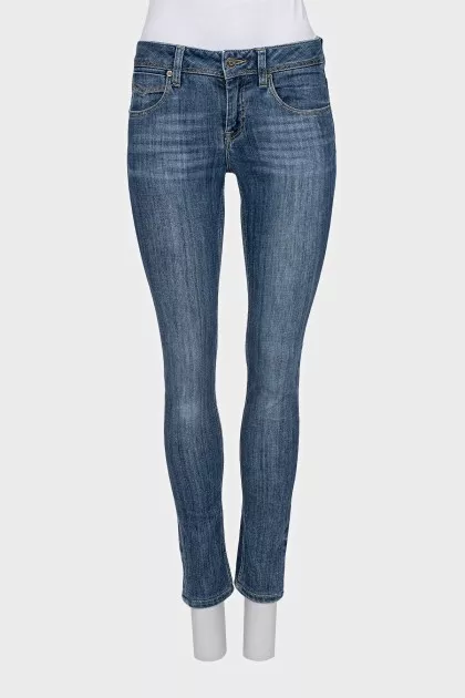 Джинси skinny на середній посадці