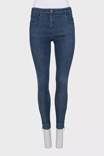 Укорочені джинси skinny
