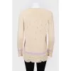 TOP set on straps and cardigan