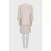 Suit consisting of a jacket and skirt with pockets