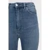 Укорочені джинси skinny fit