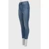 Укорочені джинси skinny fit