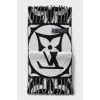 Wool scarf with brand logo