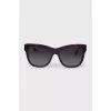 Wayfarer red sunglasses