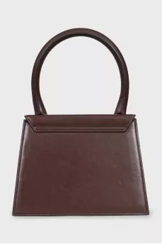 Le Chiquito brown leather bag