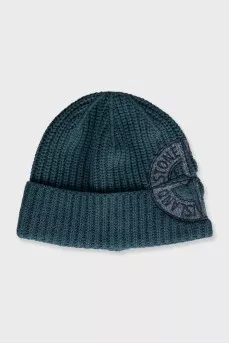 Men's green hat