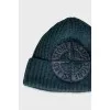 Men's green hat