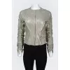 Vintage jacket with drawstrings