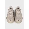 Beige Triple S sneakers