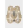 Beige Triple S sneakers