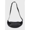 Leather shoulder bag
