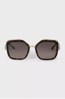Brown grand print sunglasses