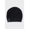 Black knitted set