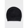 Black knitted set