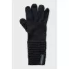 Black knitted set