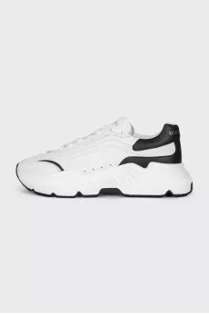 Men's Daymaster leather sneakers with tag