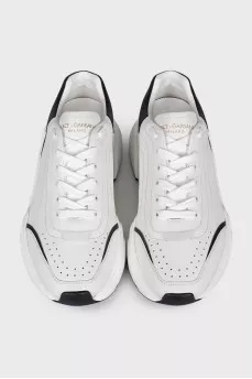 Men's Daymaster leather sneakers with tag