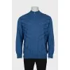 Men's cashmere and silk pullover