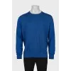 Men's loose cashmere and silk jumper