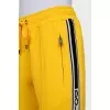Sports yellow trousers with stripes