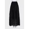 Black maxi skirt with tag