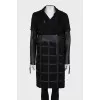 Coat with detachable bottom