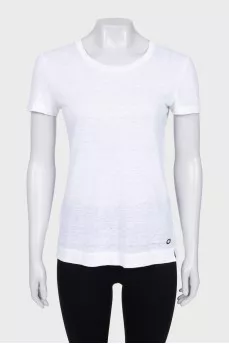 White linen T-shirt