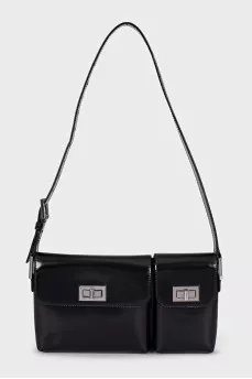 Black bag with patch pockets