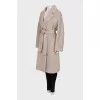 Alpaca and wool coat