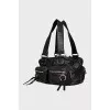 Vintage leather shoulder bag