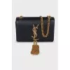 Kate gold logo crossbody