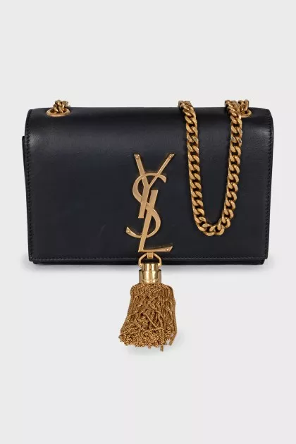 Kate gold logo crossbody